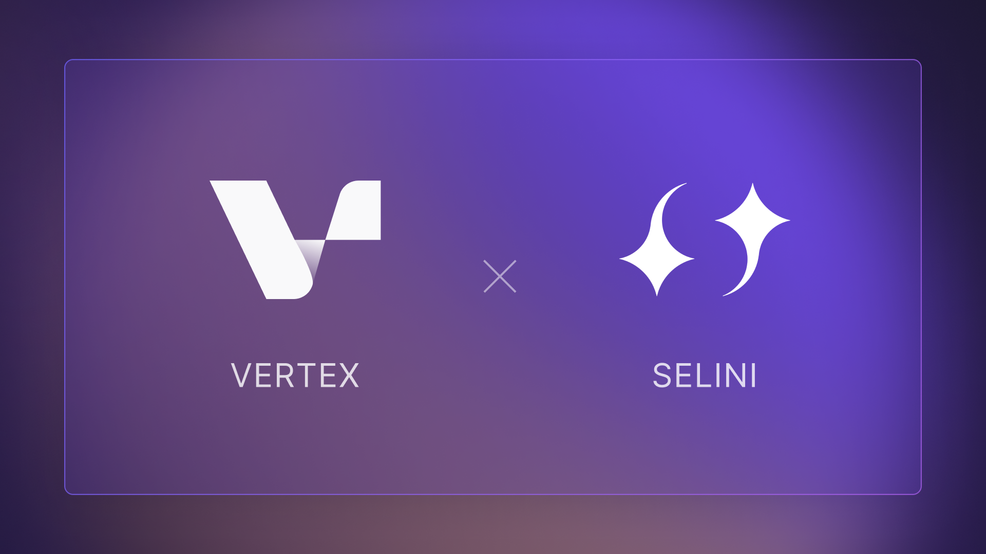 Vertex partners with Selini to provide enhanced market liquidity.