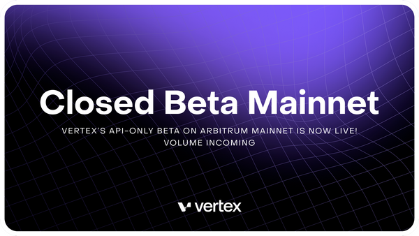 Decentralized exchange Vertex Protocol launches beta on Arbitrum